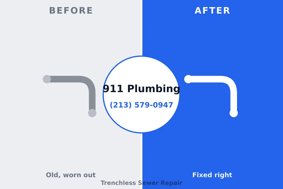 Before and after: plumbing repair Johnsonville, SC
